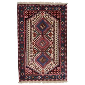   Perzsa szőnyeg Yalameh 83x128 kézi csomózású iráni szőnyeg
