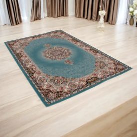 Luxus szőnyeg kék 80x120 elegáns akril szőnyeg  -872365B80120