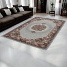 Luxus szőnyeg szürke 160x230 luxus nappali szőnyeg akrilból  -872365G160230