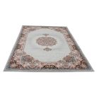 Luxus szőnyeg szürke 160x230 luxus nappali szőnyeg akrilból  -872365G160230