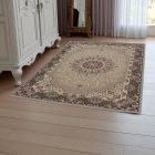 Luxus szőnyeg szürke 140x200 elegáns akril szőnyeg  -872375G140200