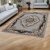 Luxus szőnyeg szürke 160x230 elegáns nappali szőnyeg akrilból  -872380G160230
