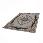 Luxus szőnyeg szürke 160x230 elegáns nappali szőnyeg akrilból  -872380G160230