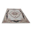 Luxus szőnyeg szürke 160x230 elegáns nappali szőnyeg akrilból  -872380G160230
