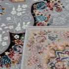 Luxus szőnyeg szürke 160x230 elegáns nappali szőnyeg akrilból  -872380G160230