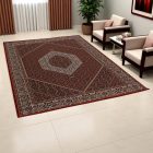 Luxus szőnyeg bordó 200x300 elegáns nappali szőnyeg akrilból  -87238R200300