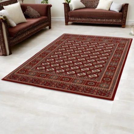 Luxus szőnyeg bordó 160x230 elegáns nappali szőnyeg akrilból  -872417R160230