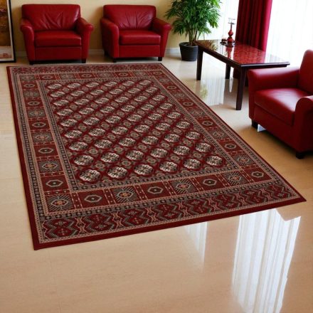 Luxus szőnyeg bordó 200x300 luxus nappali szőnyeg akrilból  -872417R200300