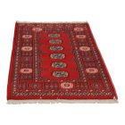 Pakisztáni szőnyeg bordó Bukhara 80x126 kézi csomózású szőnyeg