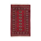 Pakisztáni szőnyeg bordó Bukhara 79x123 kézi csomózású szőnyeg