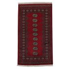 Pakisztáni szőnyeg bordó Bukhara 92x160 kézi csomózású szőnyeg