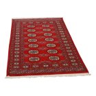 Pakisztáni szőnyeg bordó Bukhara 93x155 kézi csomózású szőnyeg