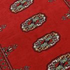 Pakisztáni szőnyeg bordó Bukhara 93x150 kézi csomózású szőnyeg