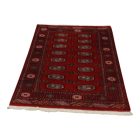 Pakisztáni szőnyeg bordó Bukhara 90x155 kézi csomózású szőnyeg