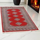 Pakisztáni szőnyeg bordó Jaldar 93x149 kézi csomózású szőnyeg
