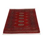 Pakisztáni szőnyeg bordó Bukhara 79x124 kézi csomózású szőnyeg