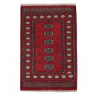 Pakisztáni szőnyeg bordó Bukhara 80x118 kézi csomózású szőnyeg