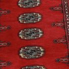 Pakisztáni szőnyeg bordó Bukhara 80x118 kézi csomózású szőnyeg