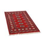 Pakisztáni szőnyeg bordó Bukhara 78x120 kézi csomózású szőnyeg