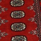 Pakisztáni szőnyeg bordó Bukhara 78x120 kézi csomózású szőnyeg