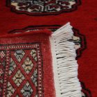 Pakisztáni szőnyeg bordó Bukhara 78x122 kézi csomózású szőnyeg