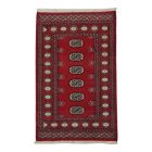 Pakisztáni szőnyeg bordó Bukhara 79x125 kézi csomózású szőnyeg
