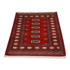 Pakisztáni szőnyeg bordó Bukhara 79x125 kézi csomózású szőnyeg