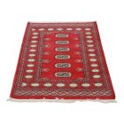 Pakisztáni szőnyeg bordó Bukhara 79x125 kézi csomózású szőnyeg