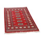 Pakisztáni szőnyeg bordó Bukhara 79x125 kézi csomózású szőnyeg