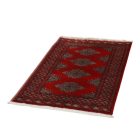 Pakisztáni szőnyeg bordó Jaldar 77x121 kézi csomózású szőnyeg