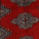 Pakisztáni szőnyeg piros Jaldar 77x124 kézi csomózású szőnyeg