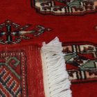 Pakisztáni szőnyeg bordó Bokhara 93x160 kézi csomózású szőnyeg