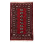 Pakisztáni szőnyeg bordó Bukhara 96x153 kézi csomózású szőnyeg
