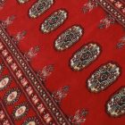Pakisztáni szőnyeg bordó Bukhara 96x162 kézi csomózású szőnyeg