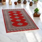 Pakisztáni szőnyeg bordó Jaldar 93x146 kézi csomózású szőnyeg
