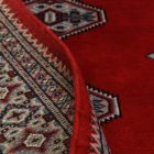 Pakisztáni szőnyeg bordó Jaldar 93x146 kézi csomózású szőnyeg