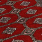 Pakisztáni szőnyeg bordó Jaldar 168x237 kézi csomózású szőnyeg