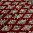 Pakisztáni szőnyeg bordó Jaldar 170x242 kézi csomózású szőnyeg