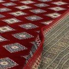 Pakisztáni szőnyeg bordó Jaldar 200x307 kézi csomózású szőnyeg