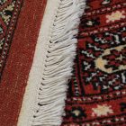 Nagyméretű szőnyeg bordó bokhara 244x336 kézi csomózású Pakisztáni nappali szőnyeg