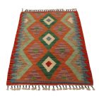 Afgán Kilim szőnyeg Chobi 61x87 kézi szövésű gyapjú Kilim