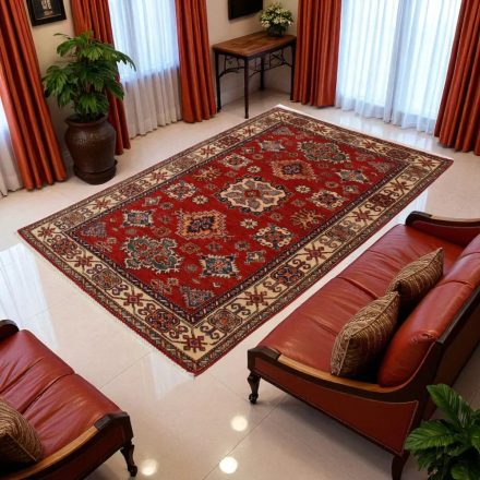 Kazak szőnyeg 183x120 színes kézi csomózású keleti szőnyeg