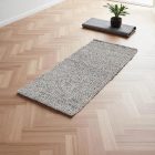 Vastag gyapjú szőnyeg 70x147 szövött modern szőnyeg