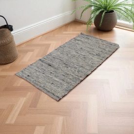 Vastag gyapjú szőnyeg 70x135 szövött modern szőnyeg