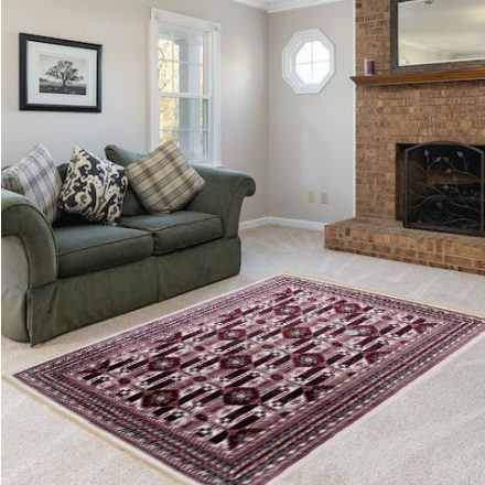 Klasszikus szőnyeg bézs Afghan 160x230 gépi szőnyeg a nappaliba AFG09160230