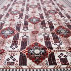 Klasszikus szőnyeg bézs Afghan 200x300 gépi szőnyeg a nappaliba AFG09200300