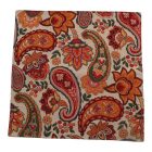 Krém díszpárna 45x45 – Paisley kert