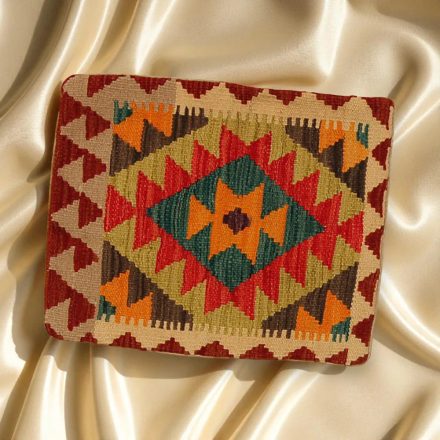 Kézi szövésű díszpárna 45x45 Kilim párnahuzat