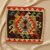 Kézi szövésű díszpárna 45x45 Kilim párnahuzat