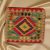 Kézi szövésű Kilim párnahuzat 45x45 afgán díszpárna